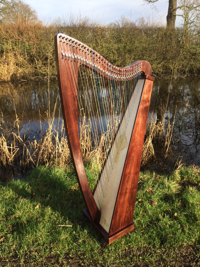 Derwent Harps Explorer II Made in Wales in Natural Wood Stain Finishes