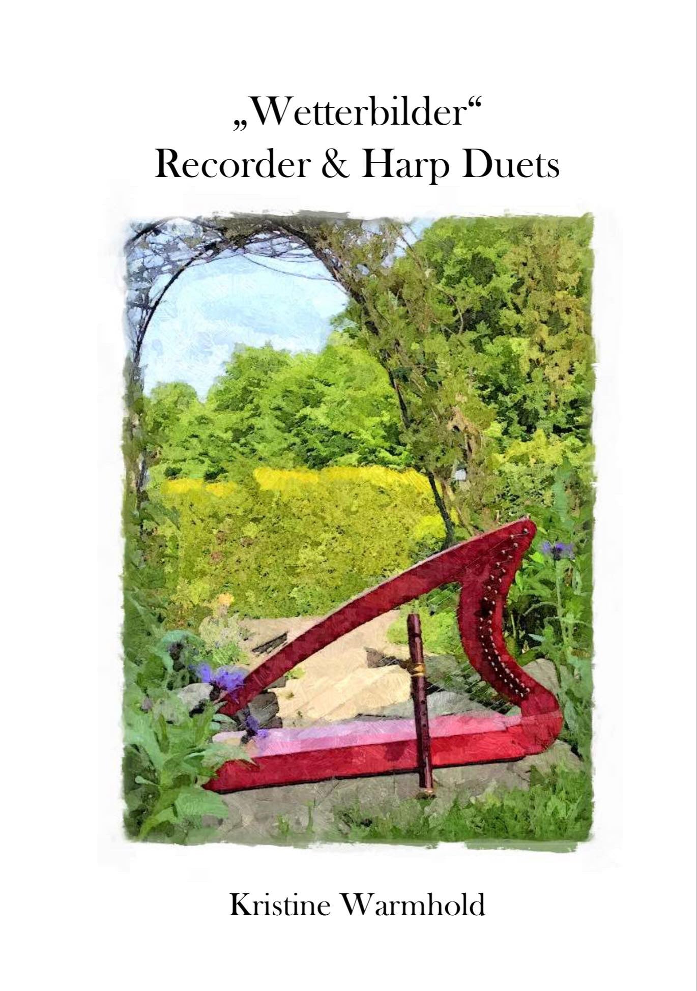 Adventuring With A Friend - duets for Adventurer 20 Harp and Recorder By Kristine Warmhold